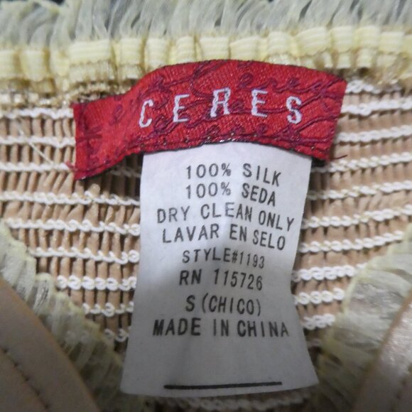 CERES | small | 100% Silk | Corset | Hook and Eye Fastened Front - Picture 9 of 15